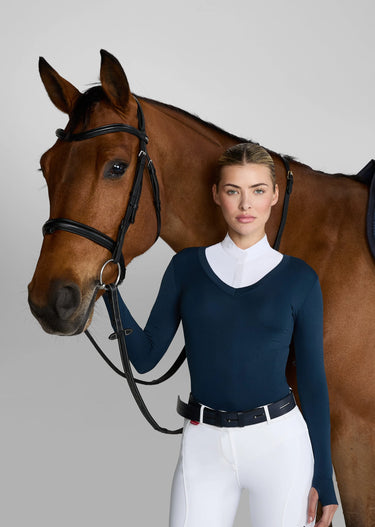 Aztec Diamond Show Sweater - Navy