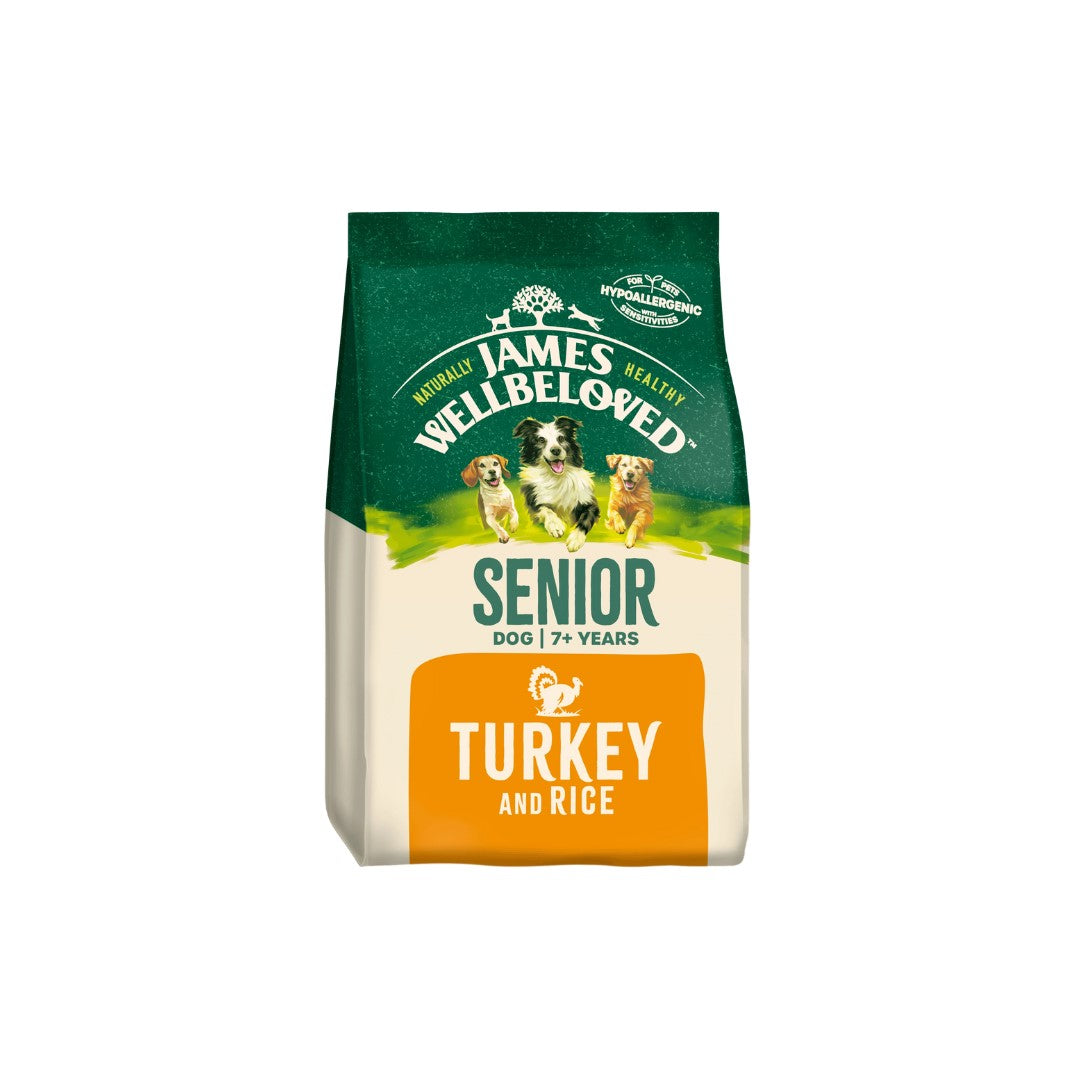 James Wellbeloved Senior Turkey and Rice 15kg