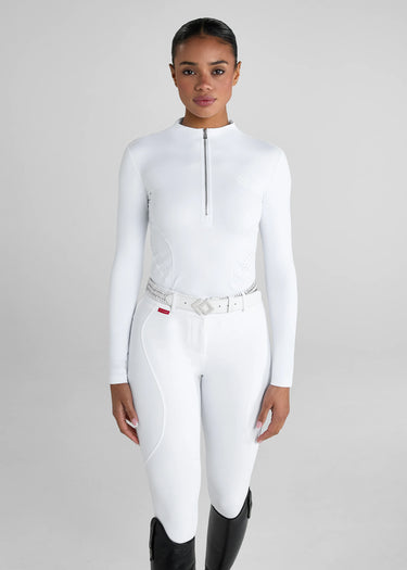 Aztec Diamond Core Base Layer - White
